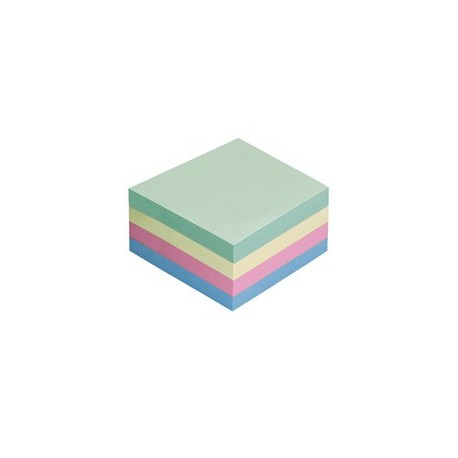CUBO BIGLIETTI ADESIVI ASSORT.TENUE 75X75mm 400fg 70gr Starline