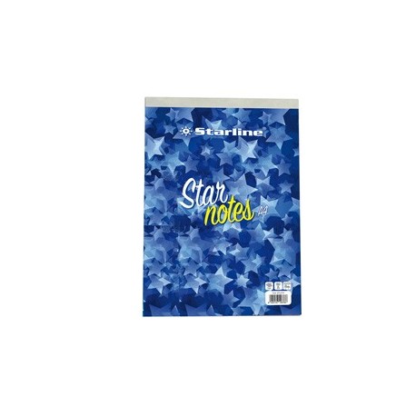 Blocco Note A4 21x29,7cm 5mm 60gr 60Fg StarNotes Starline