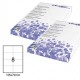 Etichetta adesiva bianca 100fg A4 105x72mm (8et/fg) STARLINE