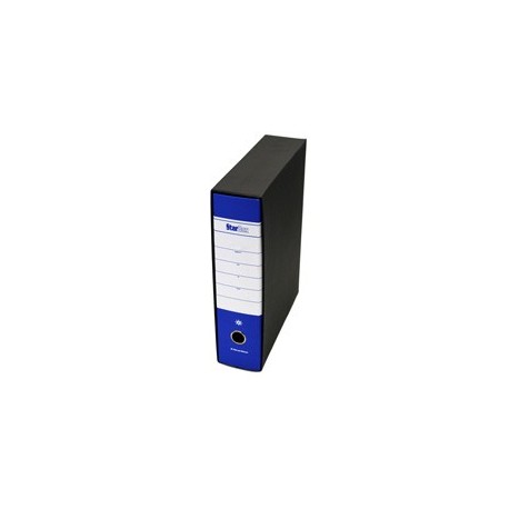 Registratore STARBOX f.to protocollo dorso 8cm blu STARLINE