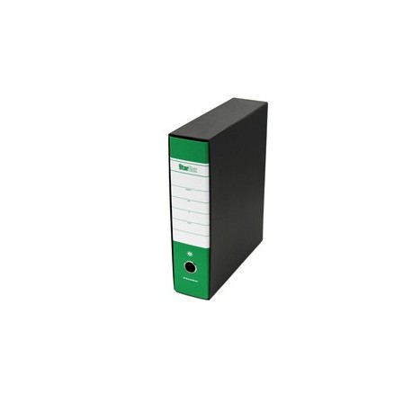 Registratore STARBOX f.to protocollo dorso 8cm verde STARLINE/sfuso