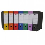 Registratore STARBOX f.to protocollo dorso 8cm arancio STARLINE