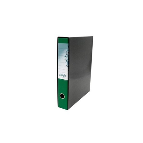 Registratore KINGBOX f.to protocollo dorso 5cm verde STARLINE