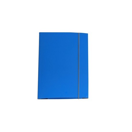 Cartella con elastico 25x34cm Azzurro Queen Starline