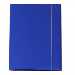 Cartella con elastico 25x34cm Blu Queen Starline