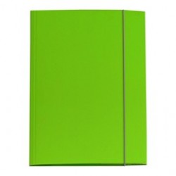 Cartella con elastico 25x34cm Verde prato Queen Starline
