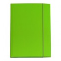 Cartella con elastico 25x34cm Verde prato Queen Starline