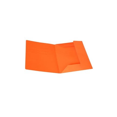 Pack 25 Cartelline 3 Lembi ARANCIO in bristol 200g Starline