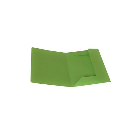 Pack 25 Cartelline 3 Lembi VERDE NILO in bristol 200g Starline