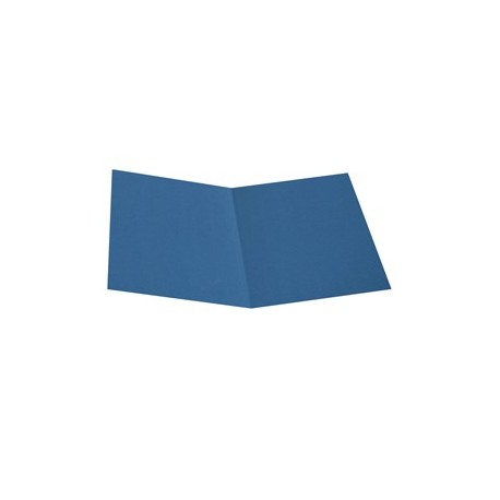 Pack 50 Cartelline Semplici BLU in bristol 200g Starline