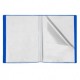 Portalistini 22x30cm - 20 buste lisce blu Eco Starline