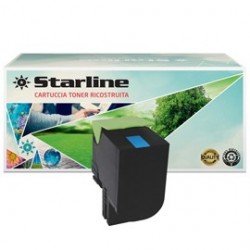 Toner Ric. Ciano per Lexmark CS410 pag3000