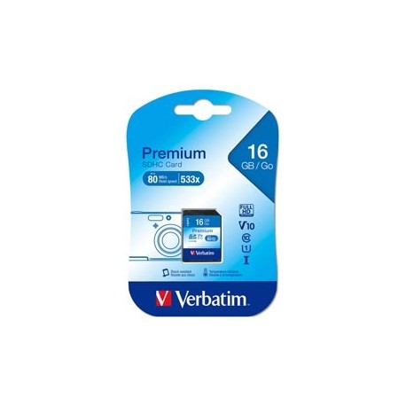 SECURE DIGITAL 16GB CLASSE 10
