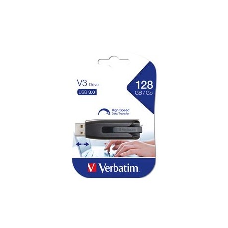 MEMORIA USB 3.0 SUPERSPEED - STORE 'N' GO V3 USB DRIVE 128GB (NERO)