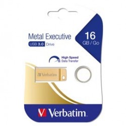 METAL EXECUTIVE USB32.0 DRIVE GOLD 16GB