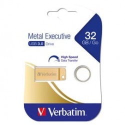 METAL EXECUTIVE USB32.0 DRIVE GOLD 32GB