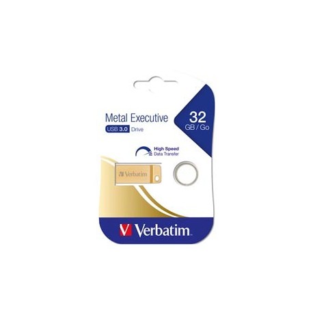 METAL EXECUTIVE USB32.0 DRIVE GOLD 32GB