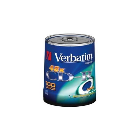SCATOLA 100 CD-R DATALIFE SPINDLE 1X-52X 700MB SERIGRAFATO EXTRA PROTECTION