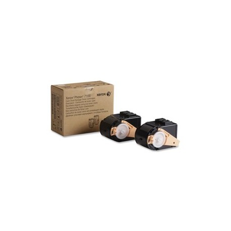 SCATOLA DUE TONER CIANO PHASER 7100 ALTA CAP